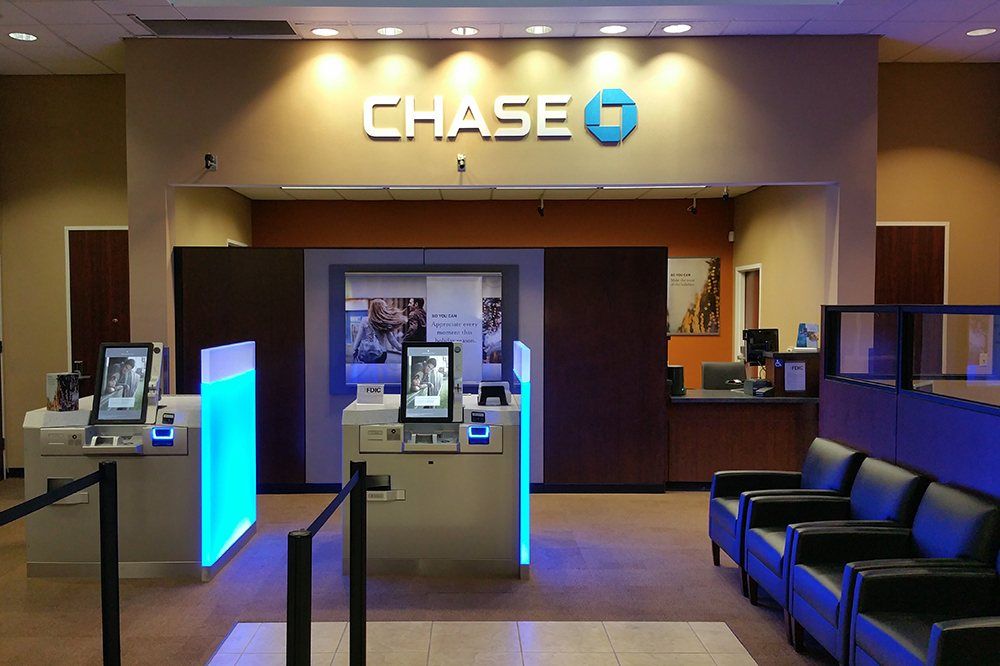 JPMorgan Chase — branch interior