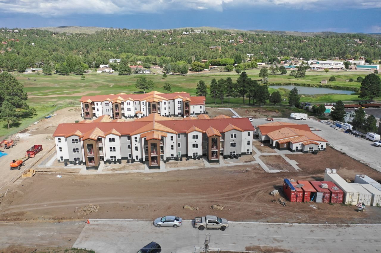 Elk Meadows Apartments — aerial